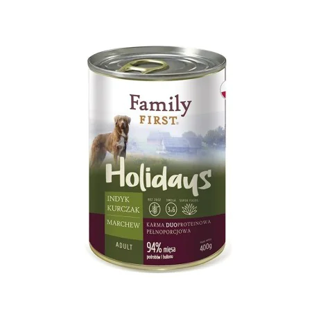 Wet food Family First FF-19014 Chicken Turkey Carrot 400 g by Family First, Wet - Ref: S9110221, Price: 4,07 €, Discount: %