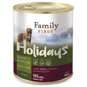 Comida húmida Family First FF-19015 Frango Peru Cenoura 800 g de Family First, Húmida - Ref: S9110222, Preço: 6,78 €, Descont...