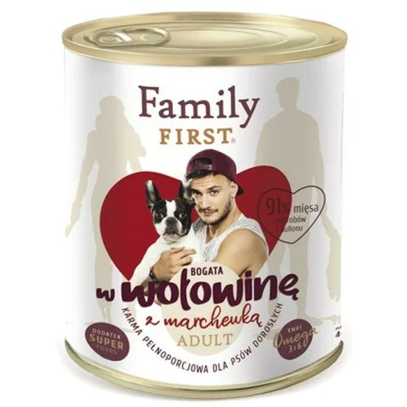 Wet food Family First FF-19031 Veal Carrot 800 g by Family First, Wet - Ref: S9110229, Price: 5,67 €, Discount: %