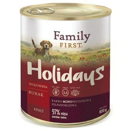 Wet food Family First FF-19003 Veal 800 g by Family First, Wet - Ref: S9110237, Price: 6,88 €, Discount: %