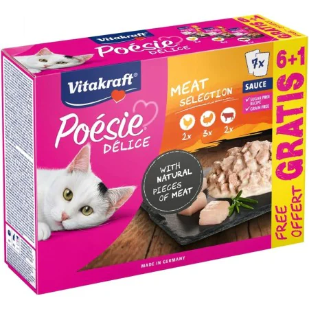 Aliments pour chat Vitakraft Poésie Delice de Vitakraft, Humide - Réf : S91102459, Prix : 6,26 €, Remise : %