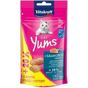 Lanche para Gato Vitakraft Yums Salmon de Vitakraft, Snacks - Ref: S91102461, Preço: 2,35 €, Desconto: %