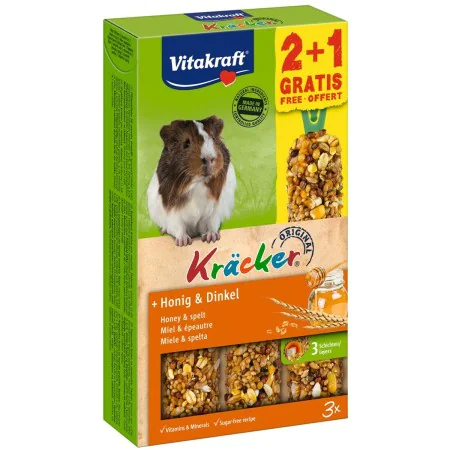 Snacks Vitakraft Kräcker Honey de Vitakraft, Collations - Réf : S91102474, Prix : 2,59 €, Remise : %