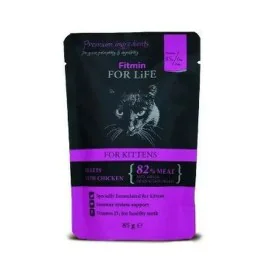 Aliments pour chat Fitmin Poulet 85 g de Fitmin, Humide - Réf : S9110249, Prix : 1,46 €, Remise : %