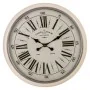 Orologio da Parete Alexandra House Living Bianco Ferro Legno MDF 62 x 6 x 62 cm di Alexandra House Living, Orologi da parete ...