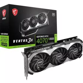 Grafikkarte MSI SUPER 16G VENTUS 3X OC GeForce RTX 4070 Ti GEFORCE RTX 4070 TI SUPER 16 GB GDDR6 GDDR6X NVIDIA GEFORCE RTX 40...