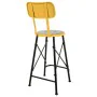 Stool Alexandra House Living Yellow Iron 40 x 100 x 46 cm by Alexandra House Living, Sofas and chairs - Ref: D1631645, Price:...