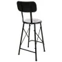 Stool Alexandra House Living Black Iron 40 x 100 x 46 cm by Alexandra House Living, Sofas and chairs - Ref: D1631646, Price: ...