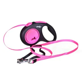 Laisse pour Chien Flexi S 5 m Rose de Flexi, Sangles - Réf : S9110292, Prix : 15,81 €, Remise : %