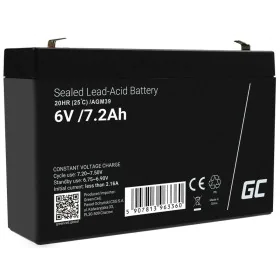 Batterie für Unterbrechungsfreies Stromversorgungssystem USV Green Cell AGM39 7200 mAh 6 V von Green Cell, Batterieersatz für...