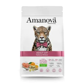 Cibo per gatti Amanova Salmon Deluxe Salmone 1,5 Kg di Amanova, Secco - Rif: S91103095, Prezzo: 34,21 €, Sconto: %