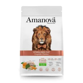 Cat food Amanova Sterilised Exquisite Chicken Chicken 1,5 Kg by Amanova, Dry - Ref: S91103097, Price: 33,72 €, Discount: %