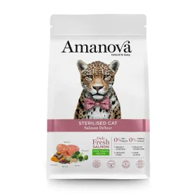 Cibo per gatti Amanova Salmon Deluxe Salmone 1,5 Kg di Amanova, Secco - Rif: S91103099, Prezzo: 35,88 €, Sconto: %