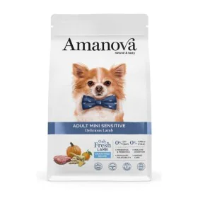 Nourriture Amanova Adult Mini Sensitive Agneau 2 Kg de Amanova, Sèche - Réf : S91103109, Prix : 43,78 €, Remise : %