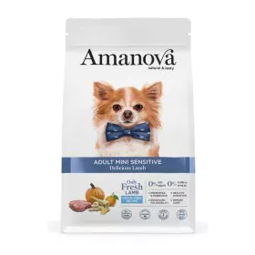 penso Amanova Adult Mini Sensitive Borrego 2 Kg de Amanova, Seca - Ref: S91103109, Preço: 43,78 €, Desconto: %