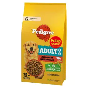 Futter Pedigree beef and vegetables Rindfleisch 12 kg von Pedigree, Trocken - Ref: S91103122, Preis: 26,44 €, Rabatt: %