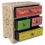 Caja-Joyero Alexandra House Living Multicolor Natural Madera de mango Madera MDF 11 x 20 x 19 cm 5 cajones de Alexandra House...