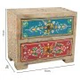 Caja-Joyero Alexandra House Living Multicolor Natural Madera de mango Madera MDF 10 x 15 x 18 cm 2 cajones de Alexandra House...