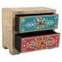 Caja-Joyero Alexandra House Living Multicolor Natural Madera de mango Madera MDF 10 x 15 x 18 cm 2 cajones de Alexandra House...