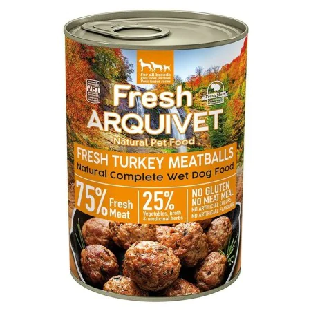 Comida húmida Arquivet Fresh Turkey Meatballs Peru 400 g de Arquivet, Húmida - Ref: S91103310, Preço: 7,25 €, Desconto: %