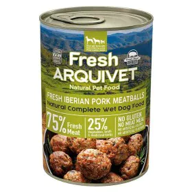 Wet food Arquivet Fresh Iberian Pork Meatballs Pig 400 g by Arquivet, Wet - Ref: S91103311, Price: 6,96 €, Discount: %