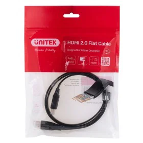 Câble HDMI Unitek C11063BK-1M Noir 1 m de Unitek, Câbles HDMI - Réf : S91103345, Prix : 6,66 €, Remise : %