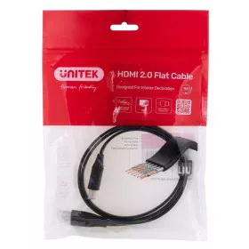 Cable HDMI Unitek C11063BK-1M Negro 1 m de Unitek, Cables HDMI - Ref: S91103345, Precio: 6,66 €, Descuento: %