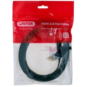 Cable HDMI Unitek C11063BK-3M Negro 3 m de Unitek, Cables HDMI - Ref: S91103347, Precio: 14,57 €, Descuento: %