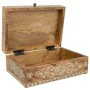 Jewelry box Alexandra House Living White Natural Mango wood MDF Wood 18 x 10 x 25 cm by Alexandra House Living, Boxes - Ref: ...