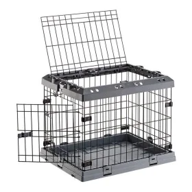 Cage Ferplast Superior Cage de Transport Gris XS/S de Ferplast, Enclos extérieurs - Réf : S9110338, Prix : 86,84 €, Remise : %