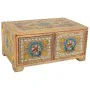 Caja-Joyero Alexandra House Living Multicolor Natural Madera de mango Madera MDF 14 x 10 x 23 cm 2 cajones de Alexandra House...