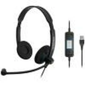 Auriculares con Micrófono Epos 1000551 Negro de Epos, Auriculares con micrófonos - Ref: S91103506, Precio: 37,12 €, Descuento: %