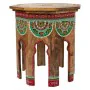 Table Basse Alexandra House Living Multicouleur Bois de manguier 46 x 50 x 46 cm de Alexandra House Living, Tables - Réf : D1...