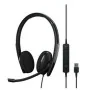 Auriculares con Micrófono Epos 1000901 Negro de Epos, Auriculares con micrófonos - Ref: S91103697, Precio: 48,22 €, Descuento: %