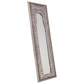 Wall mirror Alexandra House Living White MDF Wood 1 x 90 x 30 cm by Alexandra House Living, Wall-Mounted Mirrors - Ref: D1631...