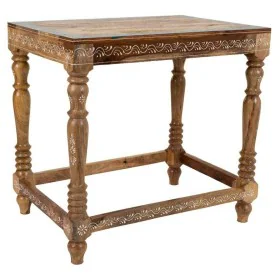 Table Basse Alexandra House Living Multicouleur Bois de manguier 33 x 46 x 48 cm de Alexandra House Living, Tables - Réf : D1...