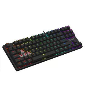 Teclado Savio TEMPEST X2 RED Negro QWERTY de Savio, Teclados - Ref: S91103959, Precio: 37,13 €, Descuento: %