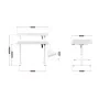 Bureau Huzaro HZ-Hero 7.9 White Blanc de Huzaro, Bureaux et tables d'ordinateurs - Réf : S91104438, Prix : 152,31 €, Remise : %