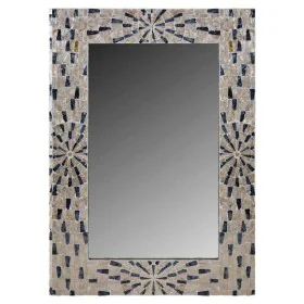 Wall mirror Alexandra House Living Grey Cream MDF Wood 70 x 3 x 100 cm by Alexandra House Living, Wall-Mounted Mirrors - Ref:...