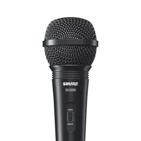 Microphone Shure SV200 Noir de Shure, Microphones - Réf : S91104515, Prix : 62,06 €, Remise : %