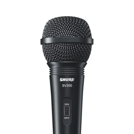 Microfono Shure SV200 Nero di Shure, Microfoni per PC - Rif: S91104515, Prezzo: 61,40 €, Sconto: %