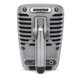 Microphone Shure MOTIVMV51 Gris de Shure, Microphones - Réf : S91104526, Prix : 245,75 €, Remise : %