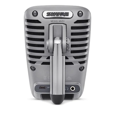 Microfono Shure MOTIVMV51 Grigio di Shure, Microfoni per PC - Rif: S91104526, Prezzo: 272,76 €, Sconto: %