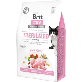 Cat food Brit Sterilized Sensitive Adult Rabbit 400 g by Brit, Dry - Ref: S91104587, Price: 6,78 €, Discount: %