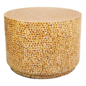 Centre Table Alexandra House Living Yellow Mother of pearl MDF Wood 65 x 46 x 65 cm by Alexandra House Living, Tables - Ref: ...