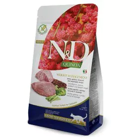 Cat food Farmina N&D CAT QUINOA WEIGHT MANAGEMENT Adult Lamb Broccoli 5 kg by Farmina, Dry - Ref: S9110465, Price: 67,97 €, D...