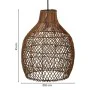 Deckenlampe Alexandra House Living Braun Rattan von Alexandra House Living, Hänge- & Pendelleuchten - Ref: D1631719, Preis: 5...