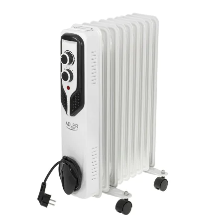 Oil-filled Radiator Adler AD 7816 White Black 2000 W by Adler, Oil Filled Radiators - Ref: S91104659, Price: 45,06 €, Discoun...