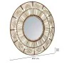 Wall mirror Alexandra House Living Brown 3 x 61 x 61 cm by Alexandra House Living, Wall-Mounted Mirrors - Ref: D1631723, Pric...