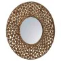 Wall mirror Alexandra House Living Brown Water hyacinth 3 x 61 x 61 cm by Alexandra House Living, Wall-Mounted Mirrors - Ref:...